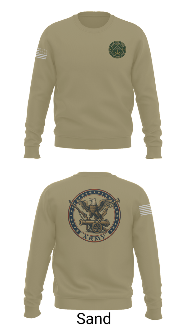 Crew Neck Sweatshirt, Military Funeral Honors, , Teamtime, Team time, sublimation, custom sports apparel, team uniforms, spirit wear, spiritwear, sports uniforms, custom shirts, team store, custom team store, fundraiser sports, apparel fundraiser