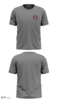 Camp Township Fire Department Old School Cotton Feel Shirt - 100