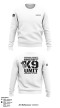 Chisago County K9 Unit 88074556 Crew Neck Sweatshirt - 107