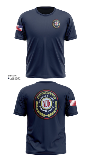 Old School Cotton Feel Shirt, Drugs And Narcotics Intelligence Vice Squad, Police, Teamtime, Team time, sublimation, custom sports apparel, team uniforms, spirit wear, spiritwear, sports uniforms, custom shirts, team store, custom team store, fundraiser sports, apparel fundraiser
