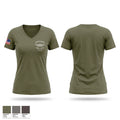 Jefferson vol Fire Dept Women's Short Sleeve V-neck Shirt - 1
