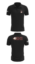 Sharon Eagles Swimming Short Sleeve Performance Polo - 28