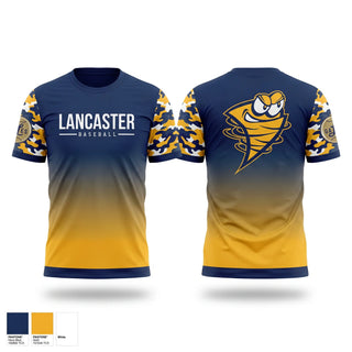 Short Sleeve Performance Shirt, Lancaster, Baseball, Teamtime, Team time, sublimation, custom sports apparel, team uniforms, spirit wear, spiritwear, sports uniforms, custom shirts, team store, custom team store, fundraiser sports, apparel fundraiser