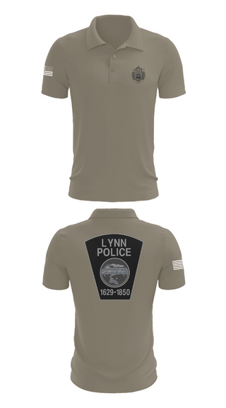 Short Sleeve Performance Polo, Lynn Police Department, Police, Teamtime, Team time, sublimation, custom sports apparel, team uniforms, spirit wear, spiritwear, sports uniforms, custom shirts, team store, custom team store, fundraiser sports, apparel fundraiser