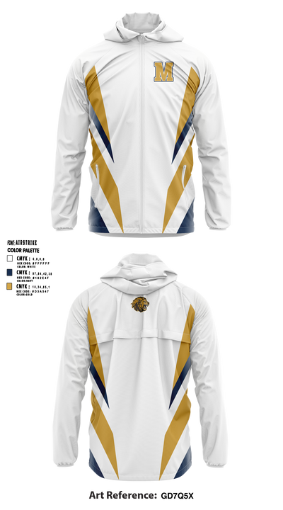 Meadowbrook Monarchs Windbreaker - 5