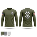 Yakima Police Department K9 School Long Sleeve Performance Shirt - 1