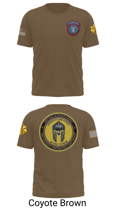 USAREC 88985751 Old School Cotton Feel Shirt - 10