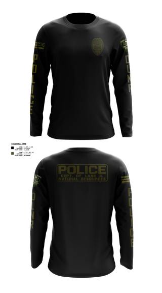 Long Sleeve Performance Shirt, MAUKA TRADING CO., Police, Teamtime, Team time, sublimation, custom sports apparel, team uniforms, spirit wear, spiritwear, sports uniforms, custom shirts, team store, custom team store, fundraiser sports, apparel fundraiser