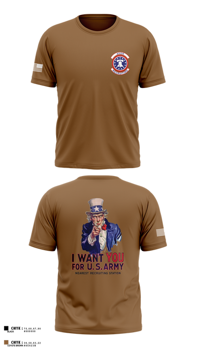 US Army I Want You 76454793 Short Sleeve Performance Shirt - 4