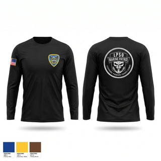 Long Sleeve Performance Shirt, Lafourche Parish Sheriff’s Office, Police, Teamtime, Team time, sublimation, custom sports apparel, team uniforms, spirit wear, spiritwear, sports uniforms, custom shirts, team store, custom team store, fundraiser sports, apparel fundraiser