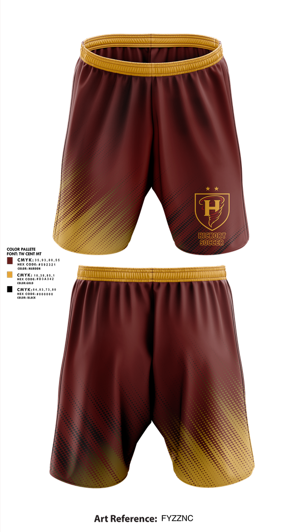 Athletic Shorts With Pockets, Hickory High School, Men's Soccer, Teamtime, Team time, sublimation, custom sports apparel, team uniforms, spirit wear, spiritwear, sports uniforms, custom shirts, team store, custom team store, fundraiser sports, apparel fundraiser