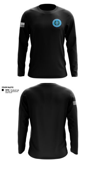 Long Sleeve Performance Shirt, Gary Job Corps, Police, Teamtime, Team time, sublimation, custom sports apparel, team uniforms, spirit wear, spiritwear, sports uniforms, custom shirts, team store, custom team store, fundraiser sports, apparel fundraiser