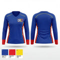California District 17 Little League 63083177 Women's Long Sleeve V-neck Shirt - 1
