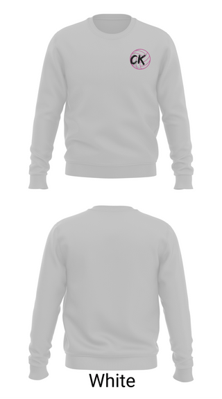 Crew Neck Sweatshirt, Club Khaos, Women's Volleyball, Teamtime, Team time, sublimation, custom sports apparel, team uniforms, spirit wear, spiritwear, sports uniforms, custom shirts, team store, custom team store, fundraiser sports, apparel fundraiser