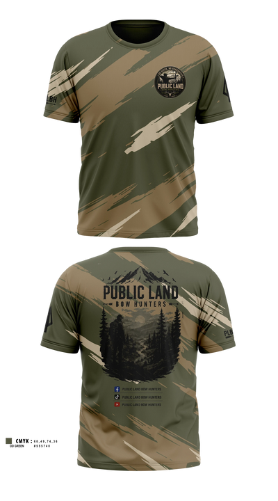 Public Land Bow Hunters Old School Cotton Shirt - 4
