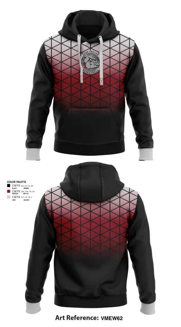 Hoodie, Lynn English, Men's Basketball, Teamtime, Team time, sublimation, custom sports apparel, team uniforms, spirit wear, spiritwear, sports uniforms, custom shirts, team store, custom team store, fundraiser sports, apparel fundraiser