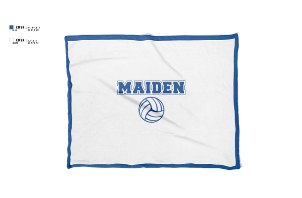 Blanket, Maiden High School Volleyball, Women's Volleyball, Teamtime, Team time, sublimation, custom sports apparel, team uniforms, spirit wear, spiritwear, sports uniforms, custom shirts, team store, custom team store, fundraiser sports, apparel fundraiser