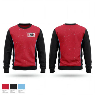 Crew Neck Sweatshirt, Edward M Kennedy Academy for Health Career Track & Field, Track & Field, Teamtime, Team time, sublimation, custom sports apparel, team uniforms, spirit wear, spiritwear, sports uniforms, custom shirts, team store, custom team store, fundraiser sports, apparel fundraiser