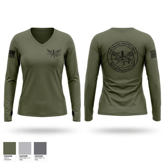 Womens Long Sleeve Vneck Shirt, Tactical Response Team, Police, Teamtime, Team time, sublimation, custom sports apparel, team uniforms, spirit wear, spiritwear, sports uniforms, custom shirts, team store, custom team store, fundraiser sports, apparel fundraiser