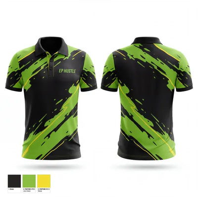 EP HUSTLE 23763643 Short Sleeve Performance Polo - 1