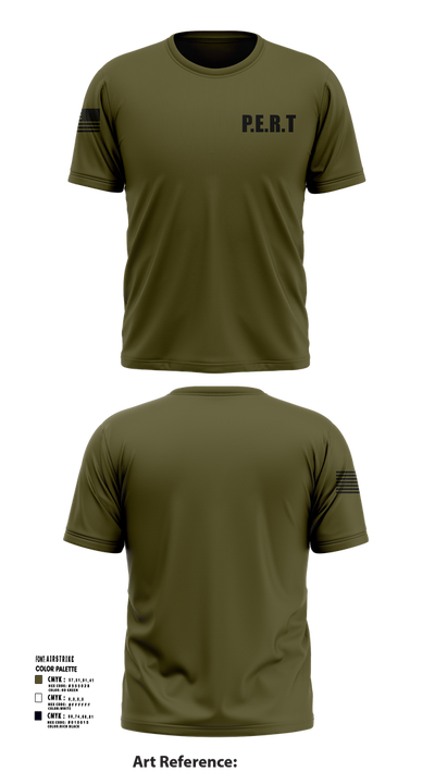 P.E.R.T 73426970 Short Sleeve Performance Shirt - 102