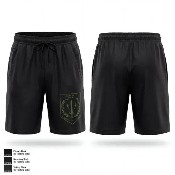 Athletic Shorts With Pockets, Great Falls Police Department, Police, Teamtime, Team time, sublimation, custom sports apparel, team uniforms, spirit wear, spiritwear, sports uniforms, custom shirts, team store, custom team store, fundraiser sports, apparel fundraiser