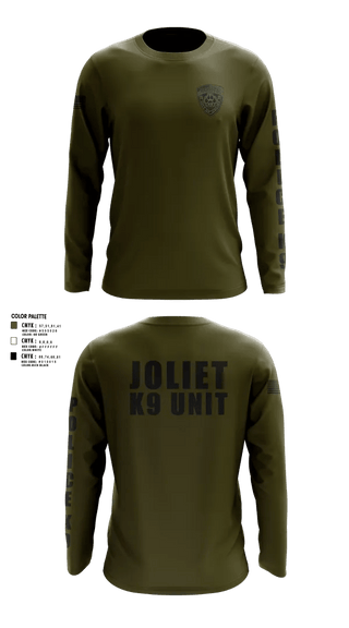 Old School Cotton Feel Shirt, Joliet Police K-9 Unit, Police, Teamtime, Team time, sublimation, custom sports apparel, team uniforms, spirit wear, spiritwear, sports uniforms, custom shirts, team store, custom team store, fundraiser sports, apparel fundraiser