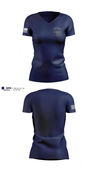 Womens Short Sleeve Vneck Shirt, BERLIN POLICE DEPARTMENT, Police, Teamtime, Team time, sublimation, custom sports apparel, team uniforms, spirit wear, spiritwear, sports uniforms, custom shirts, team store, custom team store, fundraiser sports, apparel fundraiser