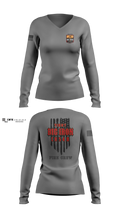 Big Iron Women's Long Sleeve V-neck Shirt - 6