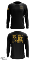 Winthrop Police Detectives Long Sleeve Performance Shirt - 11