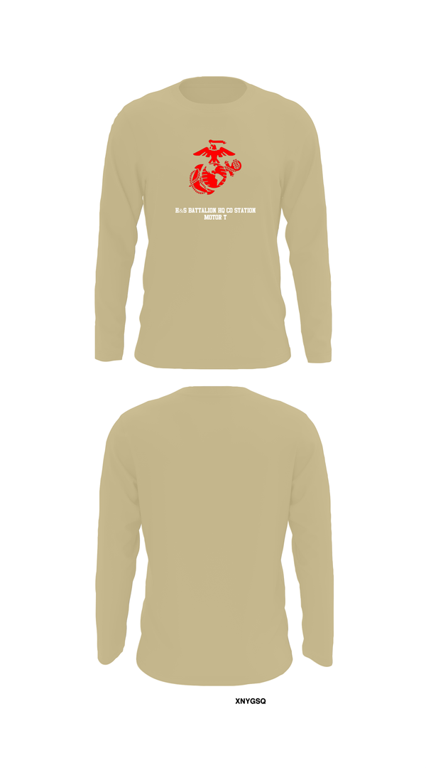 Long Sleeve Performance Shirt, H&S Battalion HQ CO Station Motor T, , Teamtime, Team time, sublimation, custom sports apparel, team uniforms, spirit wear, spiritwear, sports uniforms, custom shirts, team store, custom team store, fundraiser sports, apparel fundraiser