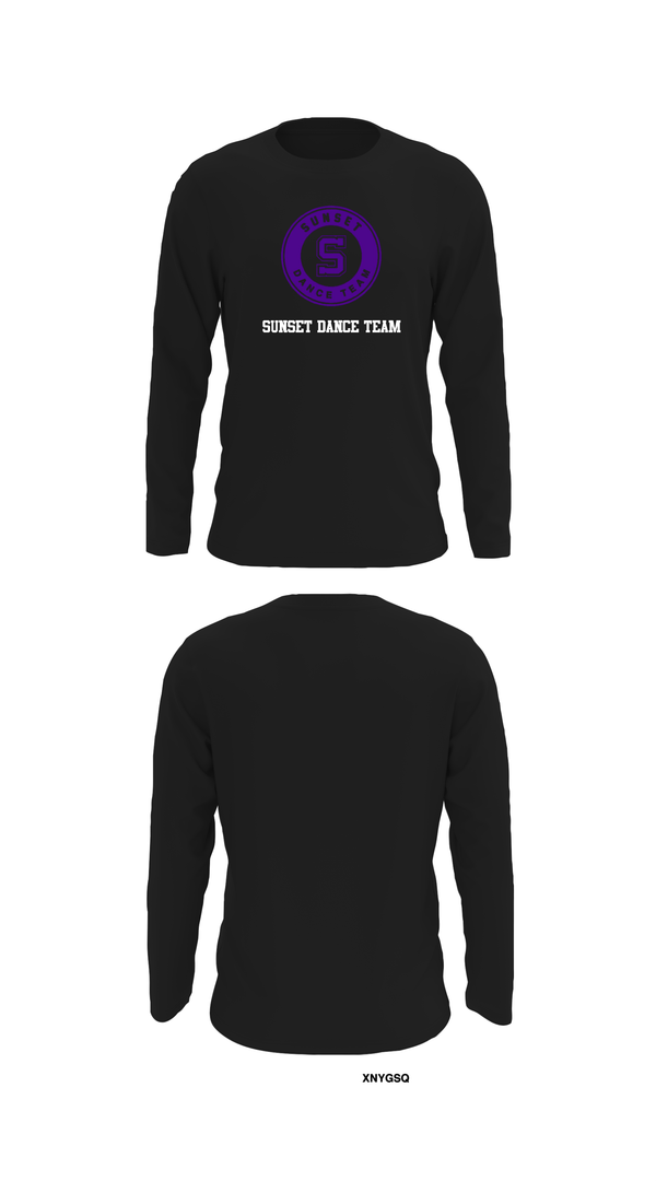 Long Sleeve Performance Shirt, Sunset Dance Team, Spirit Store, Teamtime, Team time, sublimation, custom sports apparel, team uniforms, spirit wear, spiritwear, sports uniforms, custom shirts, team store, custom team store, fundraiser sports, apparel fundraiser