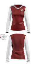 Inferno 59681017 Women's Long Sleeve V-neck Shirt - 1