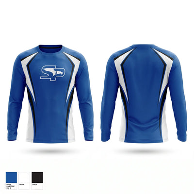 Eagles Long Sleeve Performance Shirt - 1