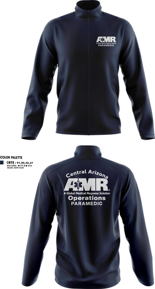 Fleece Jacket, AMR  Central Arizona Operations, EMS/EMT, Teamtime, Team time, sublimation, custom sports apparel, team uniforms, spirit wear, spiritwear, sports uniforms, custom shirts, team store, custom team store, fundraiser sports, apparel fundraiser