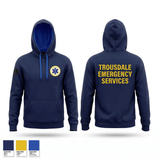 Hoodie, Trousdale County EMS, EMS/EMT, Teamtime, Team time, sublimation, custom sports apparel, team uniforms, spirit wear, spiritwear, sports uniforms, custom shirts, team store, custom team store, fundraiser sports, apparel fundraiser