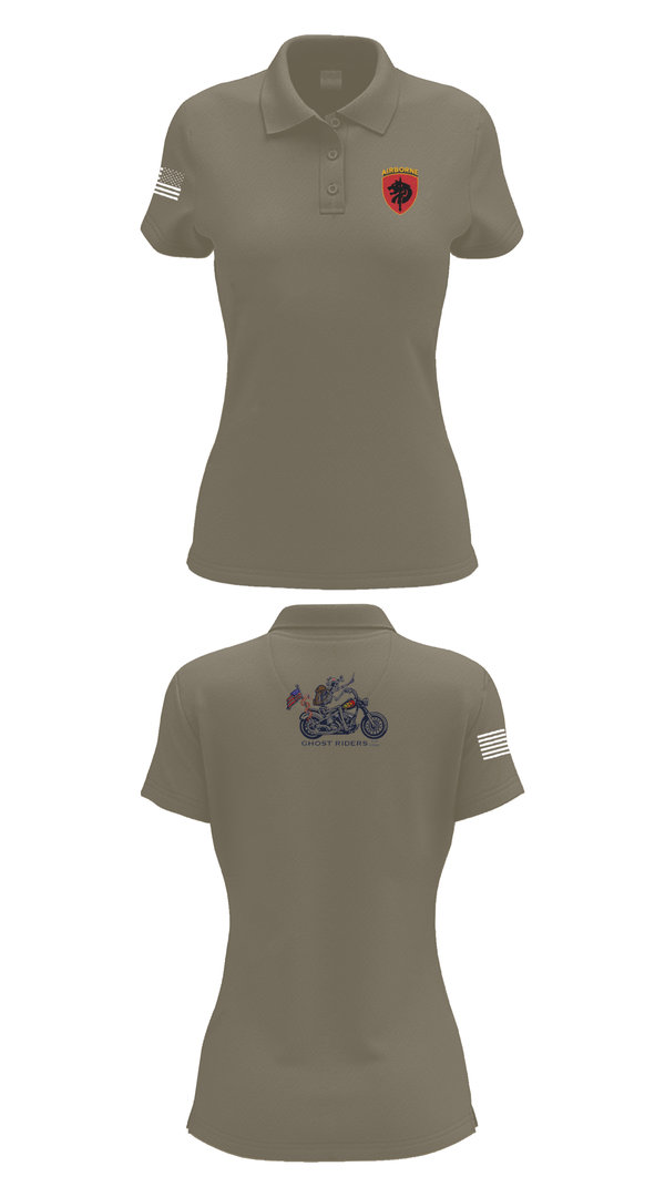 Womens Short Sleeve Performance Polo, 124th FRSD, , Teamtime, Team time, sublimation, custom sports apparel, team uniforms, spirit wear, spiritwear, sports uniforms, custom shirts, team store, custom team store, fundraiser sports, apparel fundraiser