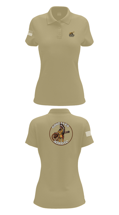 NJROTC Apache Company 29120146 Women's Short Sleeve Performance Polo  - 90