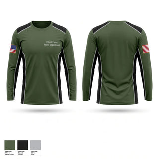 Long Sleeve Performance Shirt, City of Cayce Police Department, Police, Teamtime, Team time, sublimation, custom sports apparel, team uniforms, spirit wear, spiritwear, sports uniforms, custom shirts, team store, custom team store, fundraiser sports, apparel fundraiser