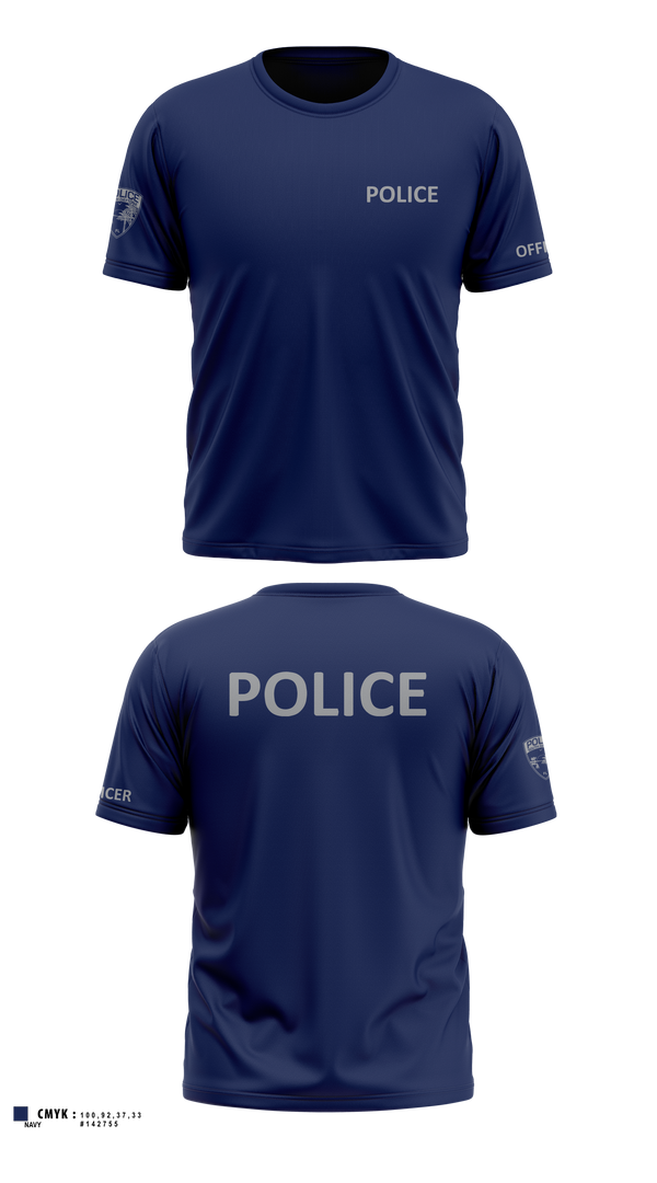 Short Sleeve Performance Shirt, City of South Daytona Public Safety, Police, Teamtime, Team time, sublimation, custom sports apparel, team uniforms, spirit wear, spiritwear, sports uniforms, custom shirts, team store, custom team store, fundraiser sports, apparel fundraiser