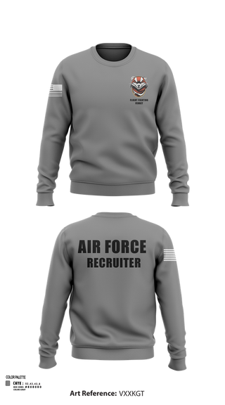 Crew Neck Sweatshirt, 336 RCS F Flight, , Teamtime, Team time, sublimation, custom sports apparel, team uniforms, spirit wear, spiritwear, sports uniforms, custom shirts, team store, custom team store, fundraiser sports, apparel fundraiser