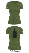 WEAPONS DIVISION 86897128 Women's Short Sleeve V-neck Shirt - 46