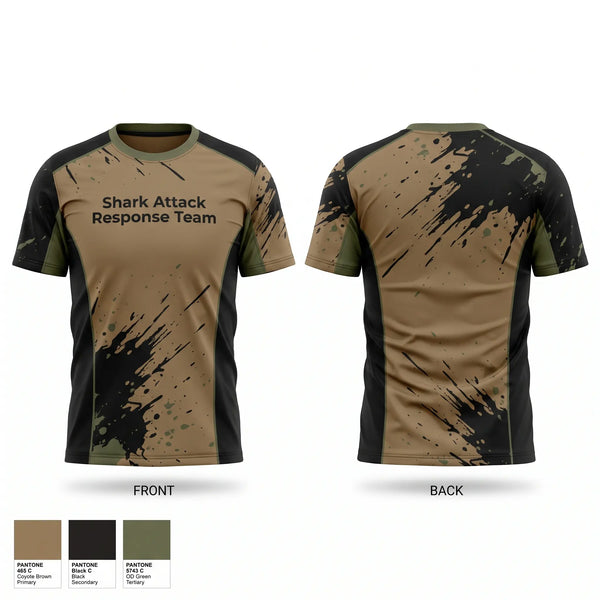 Short Sleeve Performance Shirt, Shark Attack Response Team, , Teamtime, Team time, sublimation, custom sports apparel, team uniforms, spirit wear, spiritwear, sports uniforms, custom shirts, team store, custom team store, fundraiser sports, apparel fundraiser
