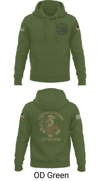 Hoodie, 1-320th, , Teamtime, Team time, sublimation, custom sports apparel, team uniforms, spirit wear, spiritwear, sports uniforms, custom shirts, team store, custom team store, fundraiser sports, apparel fundraiser