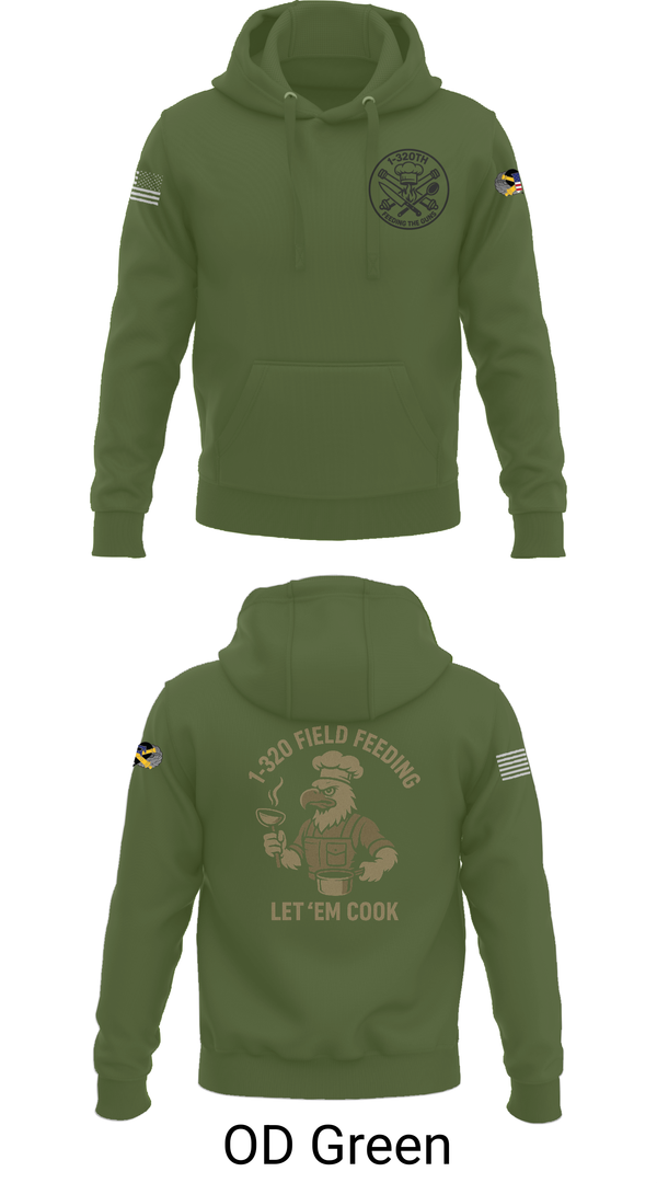 Hoodie, 1-320th, , Teamtime, Team time, sublimation, custom sports apparel, team uniforms, spirit wear, spiritwear, sports uniforms, custom shirts, team store, custom team store, fundraiser sports, apparel fundraiser