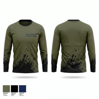 Long Sleeve Performance Shirt, Corvus Strategic Solutions Group, , Teamtime, Team time, sublimation, custom sports apparel, team uniforms, spirit wear, spiritwear, sports uniforms, custom shirts, team store, custom team store, fundraiser sports, apparel fundraiser