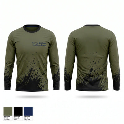 Corvus Strategic Solutions Group Long Sleeve Performance Shirt - 1