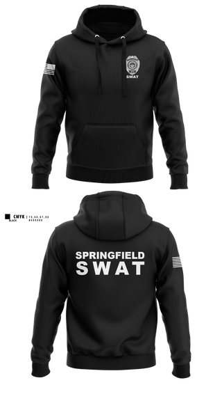 Hoodie, Springfield Ohio SWAT, Police, Teamtime, Team time, sublimation, custom sports apparel, team uniforms, spirit wear, spiritwear, sports uniforms, custom shirts, team store, custom team store, fundraiser sports, apparel fundraiser
