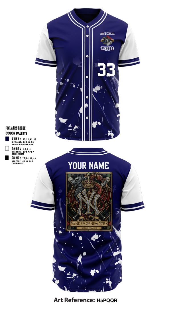 Full Button Baseball Jersey, New York Yankees, Baseball, Teamtime, Team time, sublimation, custom sports apparel, team uniforms, spirit wear, spiritwear, sports uniforms, custom shirts, team store, custom team store, fundraiser sports, apparel fundraiser