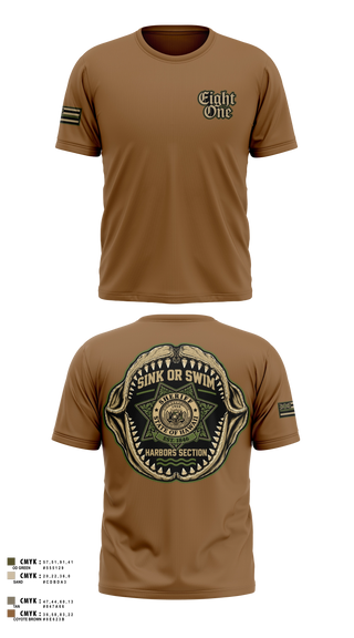 Old School Cotton Shirt, State of Hawaii DLE Harbors, Police, Teamtime, Team time, sublimation, custom sports apparel, team uniforms, spirit wear, spiritwear, sports uniforms, custom shirts, team store, custom team store, fundraiser sports, apparel fundraiser